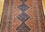 Vintage Persian Malayer Gallery Rug, Hand-Knotted Wool, Geometric Pattern, 7x17, Blue & Brick Red For Sale - Image 9 of 15