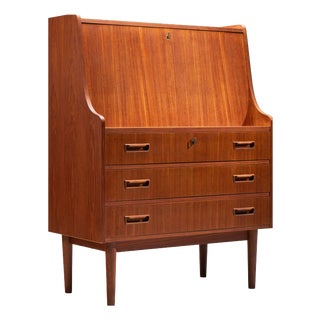 Mid-Century Danish Secretary by Gunnar Nielsen Tibergaard, 1960s For Sale