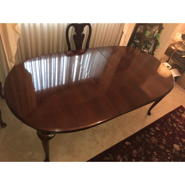 Thomasville Queen Anne Dining Room Set Chairish