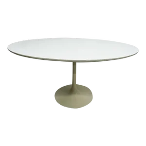 1960s Style of Eero Saarinen White Tulip Dining Table