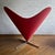 Heart Cone Chair in Red by Verner Panton for Vitra, 2000s For Sale - Image 18 of 18