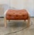 1980s Tan Leather "Irevik" Armchair and Ottoman Designed by Sture Eng and Kjell Nordin for Ikea For Sale - Image 15 of 17