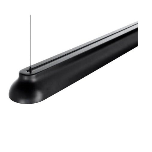Hay Pc Linear Pendant, Soft Black For Sale - Image 4 of 10