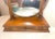 Antique Handmade 19th Century Steeple Dresser Top Wood Bakelite Vanity Mirror For Sale - Image 11 of 15