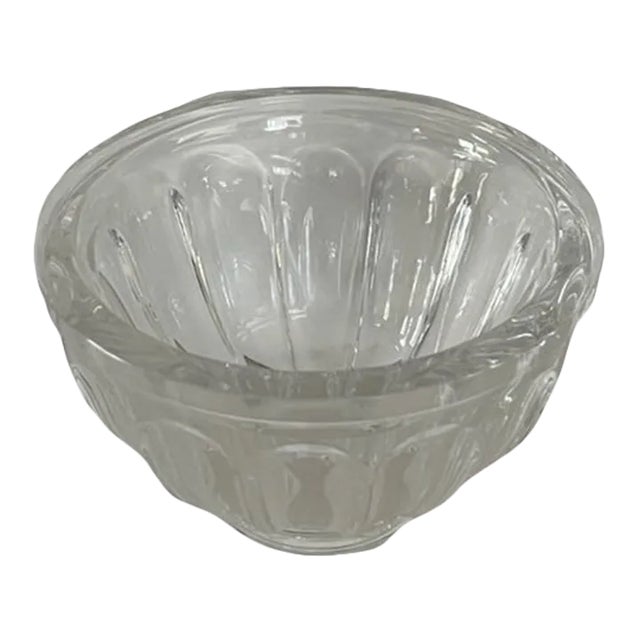 Vintage Gunnar Cyren for Orrefors Crystal Bowl, Signed For Sale