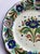 Traditional Vintage Casas De La Cal Puente Del Arzobispo Spanish Majolica Floral Charger For Sale - Image 3 of 7