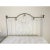 Traditional Late 19th Century Antique Iron Bed Frame (Mattress & Skirt Not Included) For Sale - Image 3 of 4