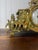 Brass Vintage Rococo Revival Style Brass Mantel Clock, Mid–Late 20th Century For Sale - Image 8 of 14
