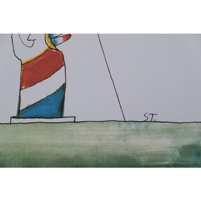 Chrysler Building Poster by Saul Steinberg For Sale - Image 6 of 7