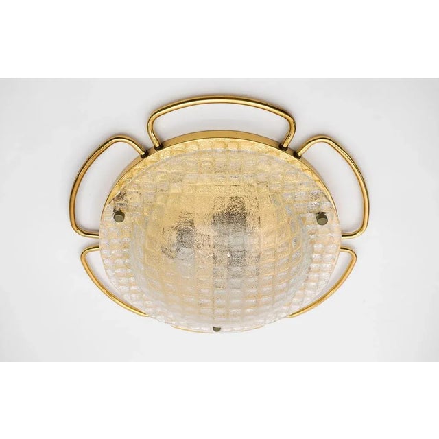 Large Murano Glass Flush Mount, 1960s For Sale - Image 4 of 10