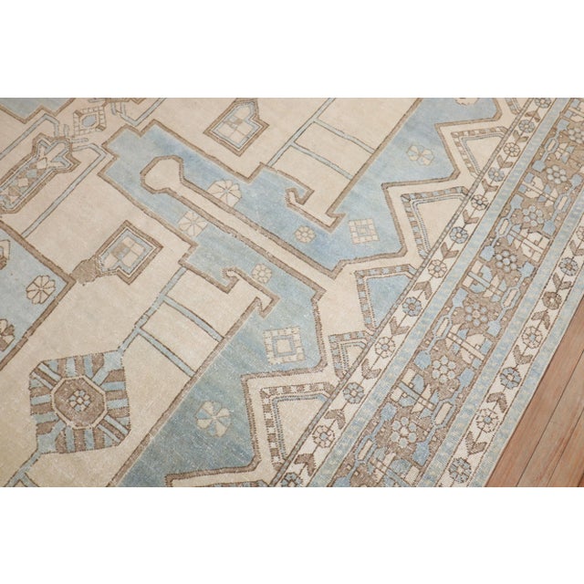 Vintage Persian Veece Rug, 10'3'' X 13'7'' For Sale - Image 9 of 12