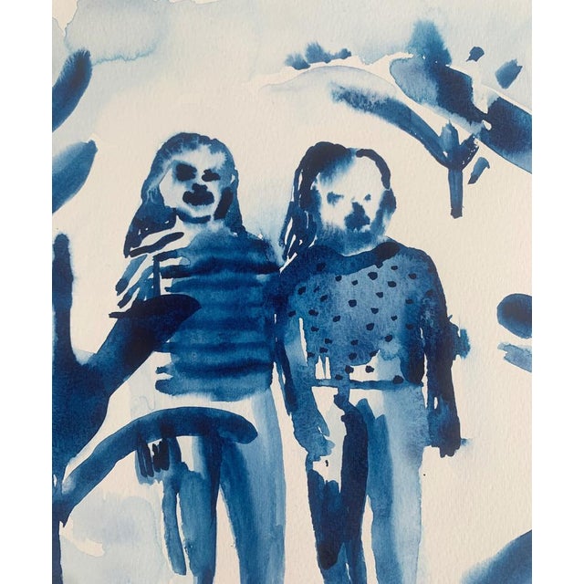 Early 21st Century Hanna Ilczyszyn, Jungle, Watercolour, 2022 For Sale - Image 5 of 7