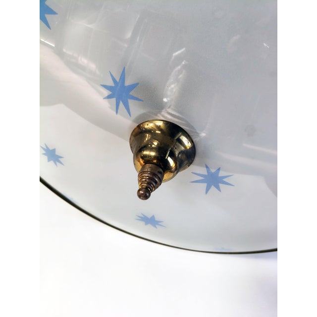 Vintage Pendant Lamp by Pietro Chiesa for Fontana Arte, 1950s For Sale - Image 6 of 8