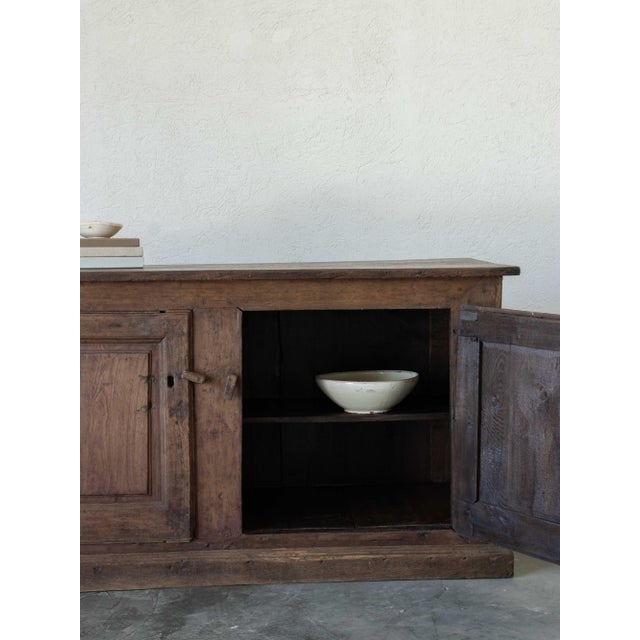 Counter Sideboard in Italian Chestnut For Sale - Image 10 of 16
