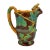 Mid 19th Century Samuel Alcock Majolica Large Ewer With Snake and Frog on Lip, English, Ca. 1855 For Sale - Image 5 of 13
