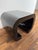 Karl Springer 1980 Black Laminate Waterfall End Table For Sale - Image 4 of 6