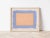 Paper Contemporary Bright Color Field Art Prints, Framed - Set of 4 For Sale - Image 7 of 10