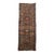 1930s Tangerine Melon Beautiful Tribal Pattern Rug 3.5 x 10 For Sale