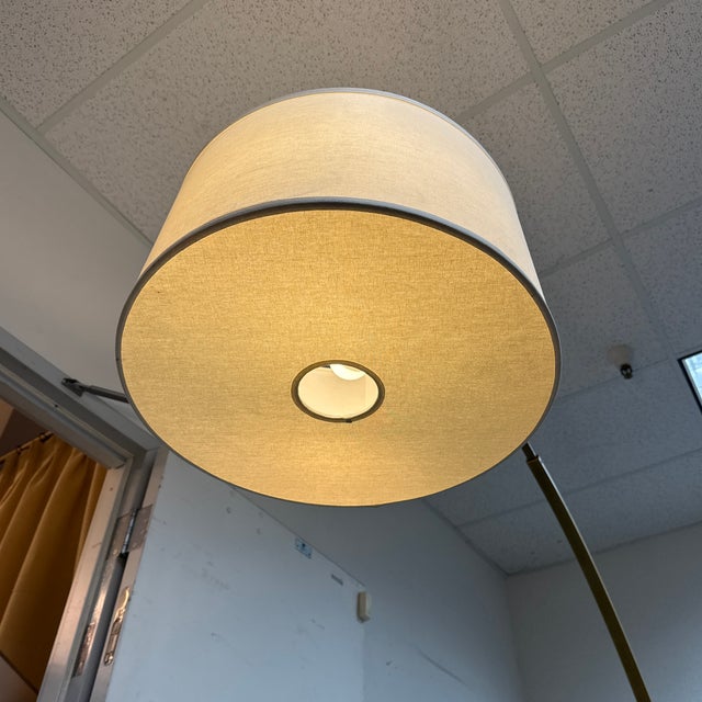 Restoration Hardware Modern Arc Floor Lamp + Black Marble For Sale - Image 11 of 12