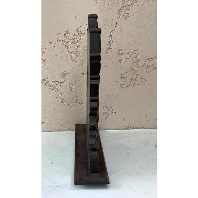 Late 19th Century Vintage Architectural Wood Decoration For Sale In Austin - Image 6 of 7