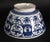 Delft Dutch Delft Blue & White Botanical Bowl For Sale - Image 4 of 8