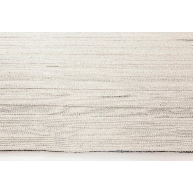 Early 21st Century Contemporary Bauer Collection Minimalist Handmade Wool Rug by Doris Leslie Blau For Sale - Image 5 of 7
