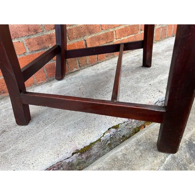 18th Century Pair of English Antique Chippendale Style Mahogany Side Chairs For Sale - Image 4 of 13