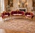 This elegant circa 1960 Louis XVI–style salon set is a coordinated three-piece seating ensemble consisting of one sofa and...