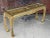 Vintage Palm Beach Regency Chinoiserie Light Blue Parcel Gilt Ming Style Console Table -Newly Painted For Sale - Image 13 of 18