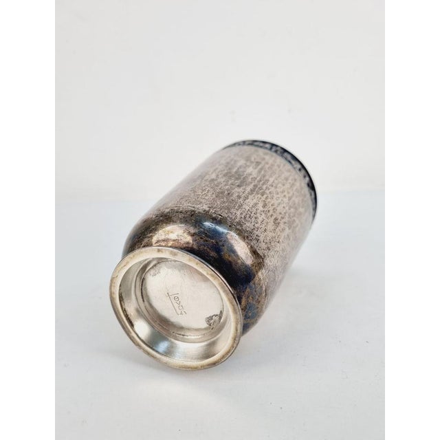 Silver-Plated Decorative Cup by Margit Tevan, 1930s For Sale - Image 6 of 8