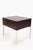Astor Nightstands in Contrasting Ebony & Ivory by Montage - Pair For Sale - Image 4 of 11