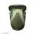 Wonderfully cool 1980’s pottery. Features dual owl faces done in a ombré moss green glazed dripware pottery. The nearly...