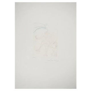 Salvador Dali, Merchant of Venice, Original Engraving For Sale