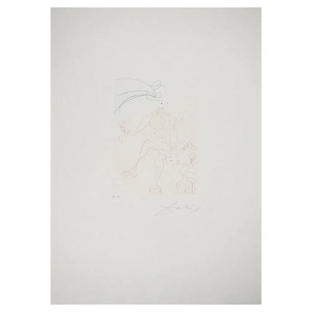 Salvador Dali, Merchant of Venice, Original Engraving For Sale