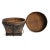 Mid 20th Century Vintage Akha Thai Basket W/Lid For Sale - Image 5 of 6