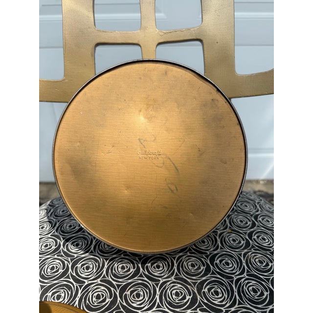 Mid 20th Century Mid 20th Century Gold GuildCraft Cameo Tin For Sale - Image 5 of 5
