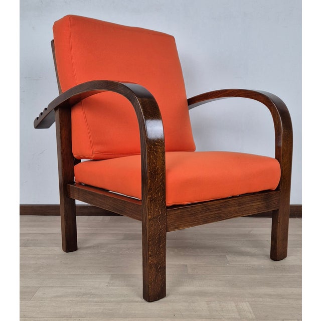 Art Deco Reclining Armchair, Vienna, 1920s For Sale - Image 6 of 18