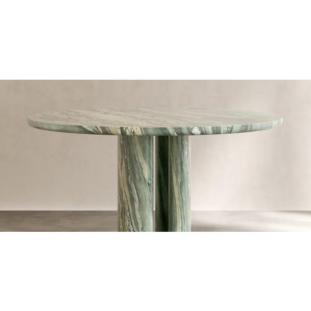 Not Yet Made - Made To Order Roman Dining Table II in Cippolino Marble by Paloma Editions For Sale - Image 5 of 7
