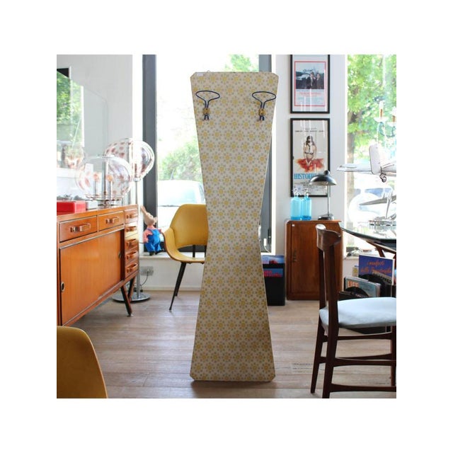 Metal Wall Coat Rack, Italy, 1960s For Sale - Image 7 of 7