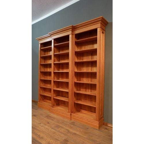 Vintage Wood Bookshelf, 1990s For Sale - Image 10 of 15