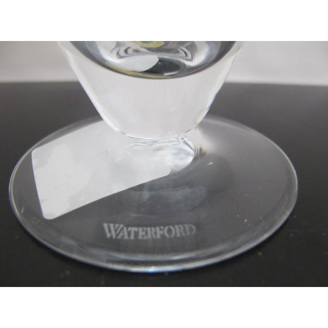 Waterford Crystal Waterford Crystal Lismore Diamond Platinum Iced Tea Glass Unused in Box For Sale - Image 4 of 8