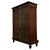 Metal 19th Century Antique English Victorian Inlaid Walnut Pier Display Cabinet For Sale - Image 7 of 11