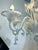 Glass White Murano Glass Chandelier by LaMurrina For Sale - Image 7 of 9