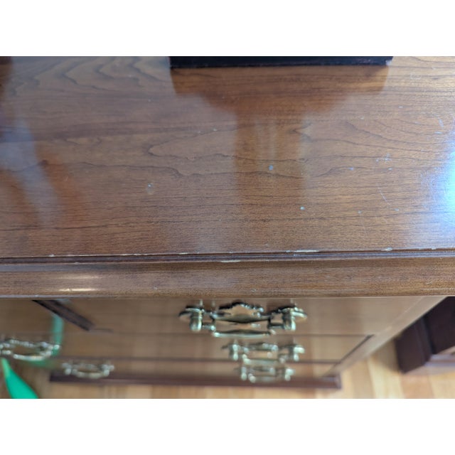 Brown Stickley Pair of Nightstands For Sale - Image 8 of 9
