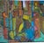 2000 - 2009 Jaddan Massanet Abstract Mixed Media Collage Painting 2003 For Sale - Image 5 of 8