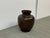 Design Plus Gallery presents a Signed Ceramic Vase from Oaxaca, Mexico. The vase has a rounded, bulbous body with a flared...