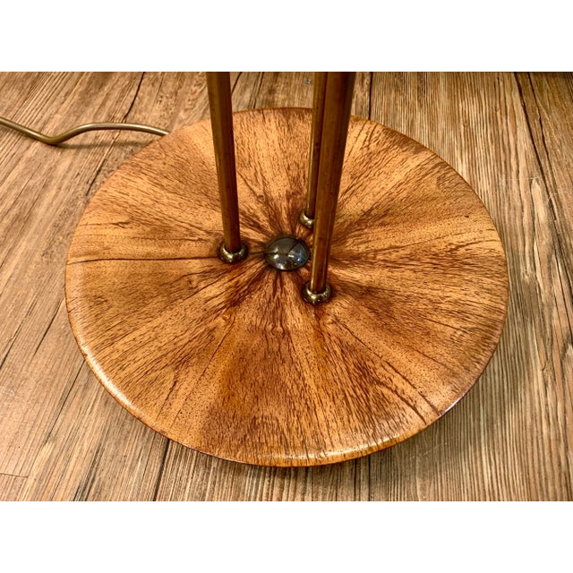 Black Vintage Floor Lamp, 1950s For Sale - Image 8 of 11