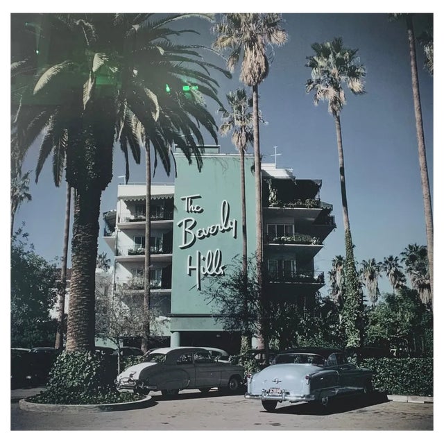 Slim Aarons, Beverly Hills Hotel, 1957, C Type Print For Sale