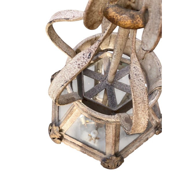 Paul Ferrante Lantern Forged Gilt Iron, "4000 Series" - Pair Available For Sale - Image 18 of 18