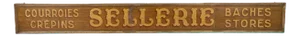 Wooden Saddlery Sign, Early 20th Century